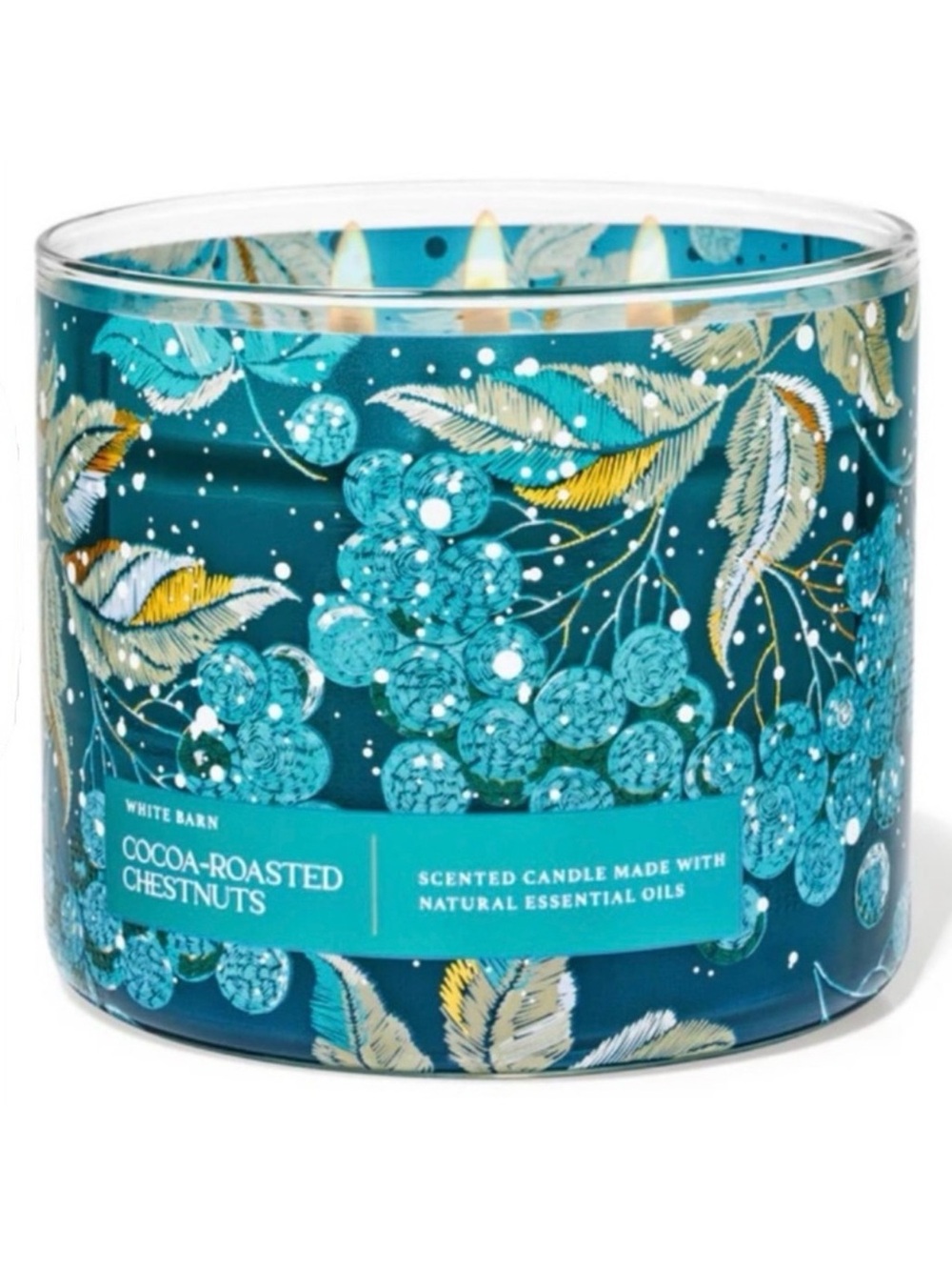 Bath & Body Works Cocoa-Roasted Chestnuts 3 Wick Candle